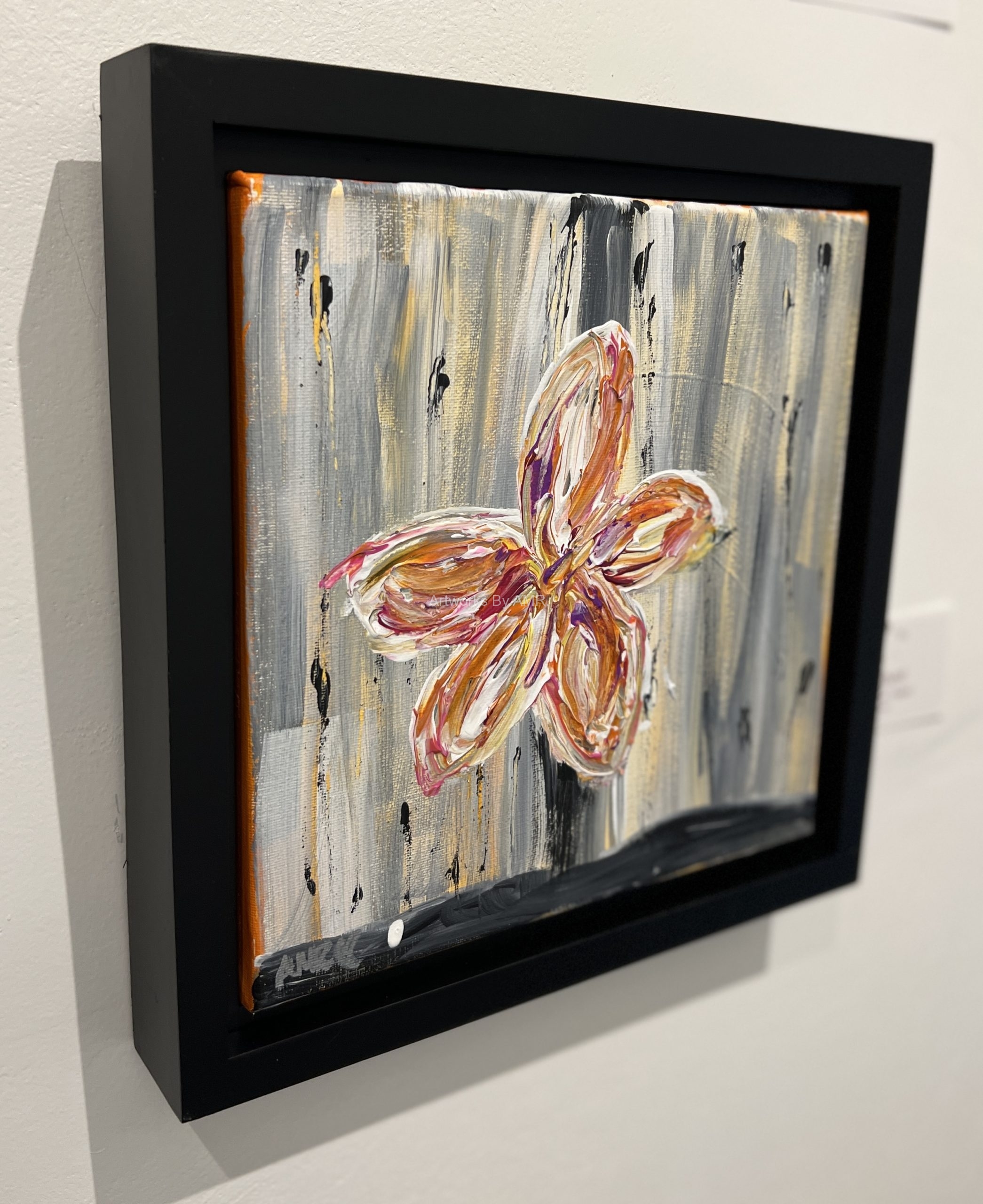 Original in Floating Black Frame