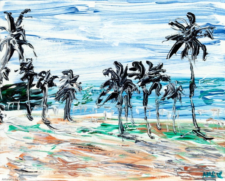 Caribbean Breezes on an Enchanted Beach
