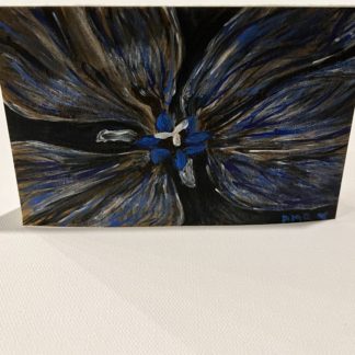 Blue Flower - Limited Edition Giclée Art Card/Greeting Card