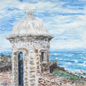 The Fortress - Original Acrylic Painting